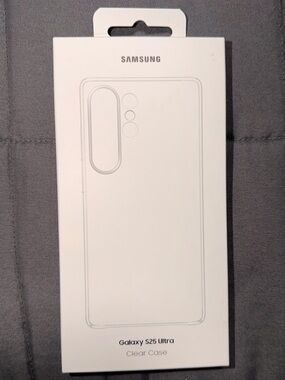 Samsung Galaxy S25 Ultra Clear Case — Transparent